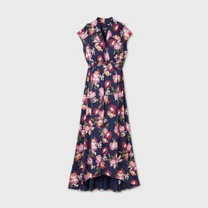 Floral Print Sleeveless Smocked Stretch Maternity Dress Ingrid & Isabel